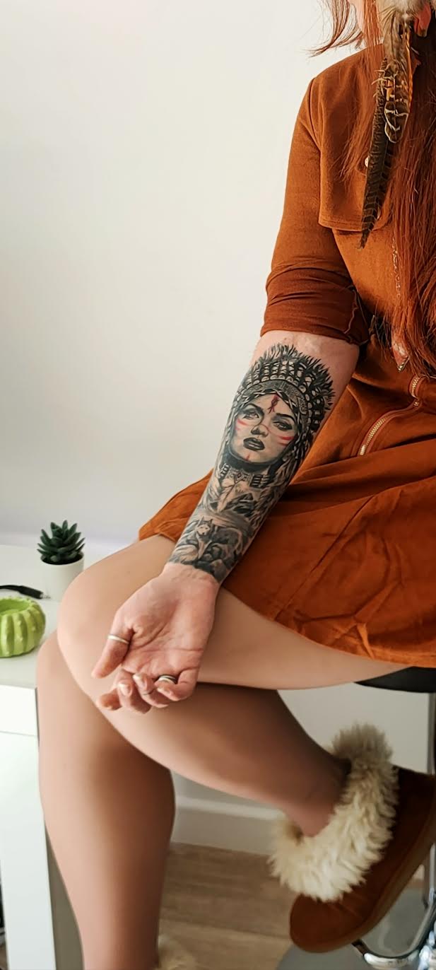 tattoo healed native