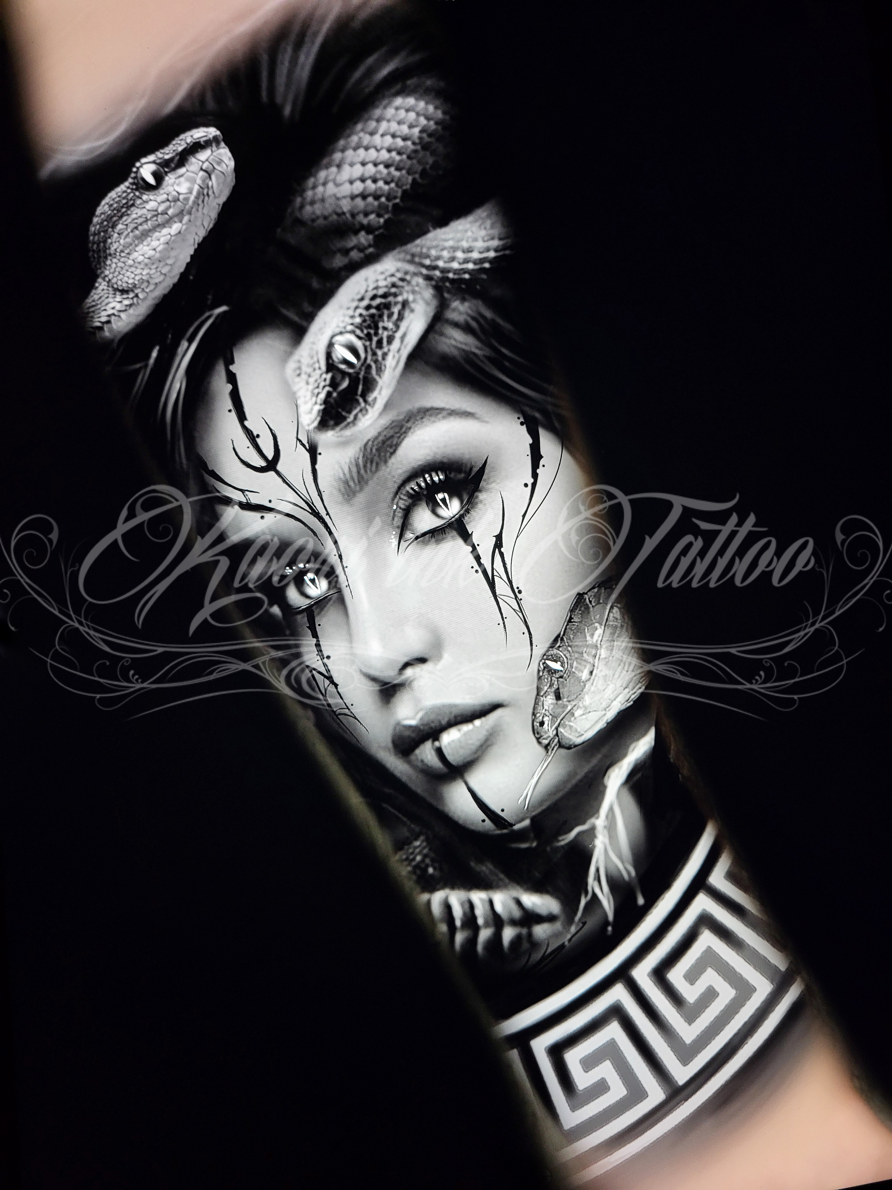 design medusa gorgone tattoo